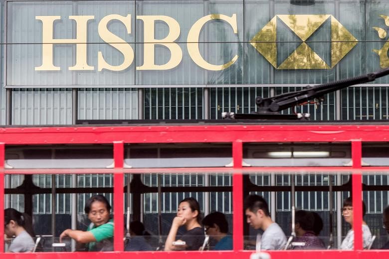 HSBC, based in London and Hong Kong (above), has slashed more than 87,000 jobs, exited at least 80 businesses and reduced its vast global footprint.