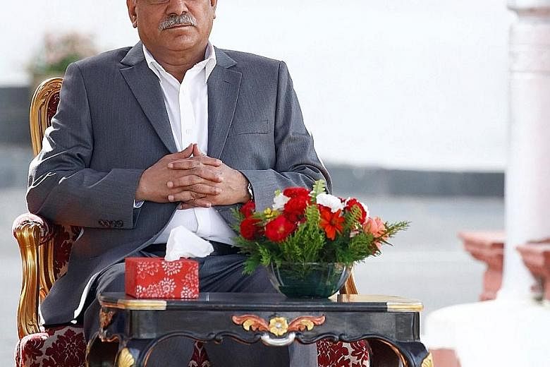 Mr Dahal takes charge of the country amid political instability and slowing economic growth, pegged at 1.5 per cent this year.