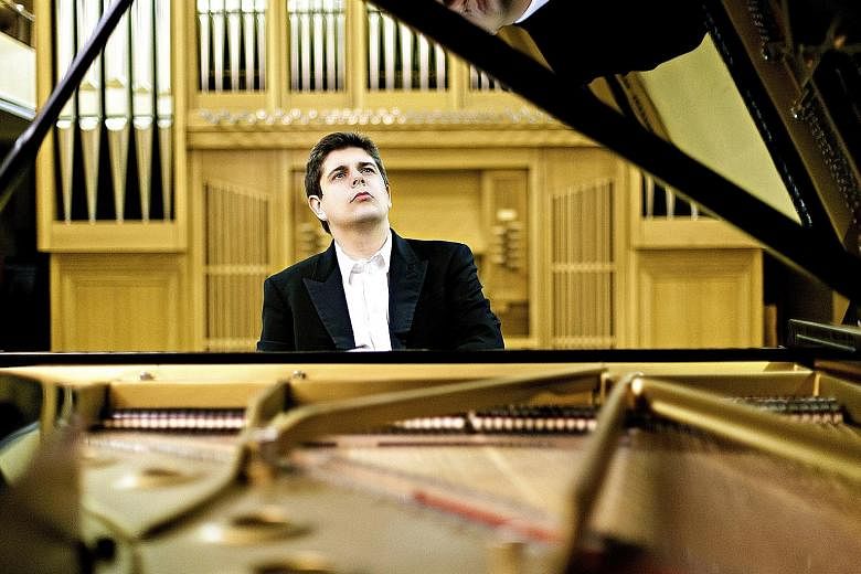 Described as a pianist of great elegance, Javier Perianes (above) will play Grieg's Piano Concerto on Aug 26.