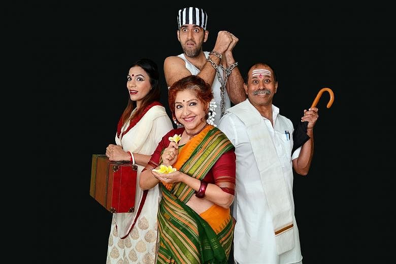 We Are Like This Only 2 stars (clockwise from left) Sharul Channa, Rishi Budhrani, Subin Subaiah and Daisy Irani.