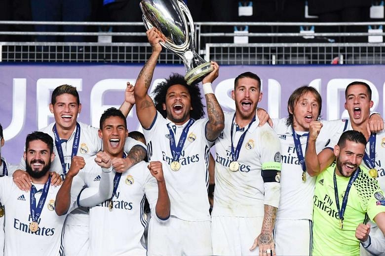 Football: Real Madrid win European Supercup | The Straits Times