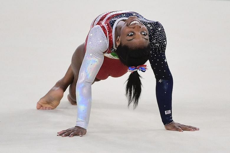 Simone Biles taking to the floor last for the Americans. She turned on an acrobatic display of tumbling to Brazilian samba music, which proved a hit with the home crowd, to confirm one of the most overwhelming victories seen.
