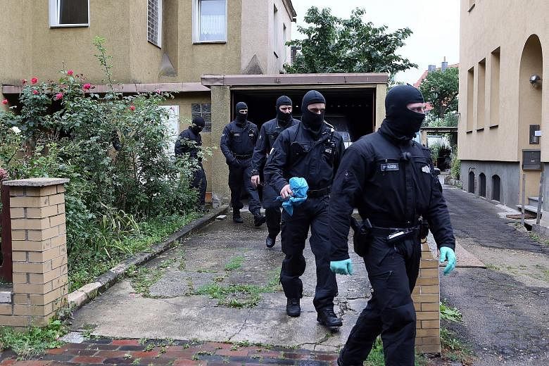 Police have carried out raids in several towns, targeting preachers suspected of recruiting men to fight in Iraq and Syria.