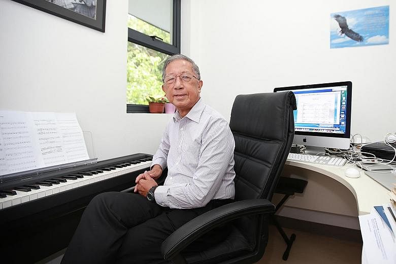 Originally a solid-state physicist, Prof Tan (above) later gravitated towards acoustics partly because of his interest in music. He now specialises in another way of creating music - analysing sounds from musical instruments and using that to synthesise t