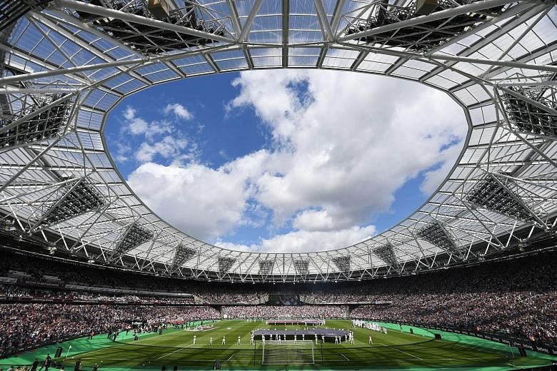 The London Stadium, the showpiece arena for the 2012 Olympics, is now the new home ground for West Ham United this Premier League season.