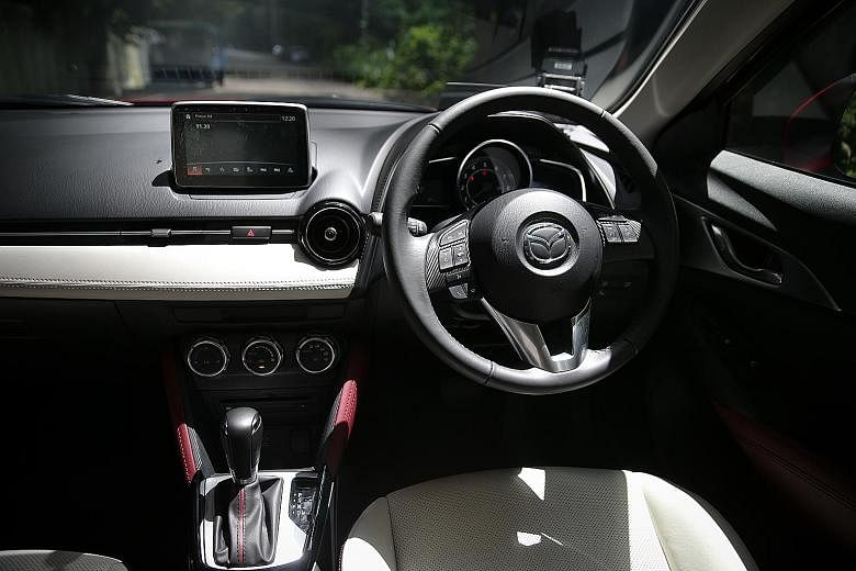 The Mazda CX-3 is suitable for drivers who like the shape of a crossover and enjoy the dynamism of a hatchback.