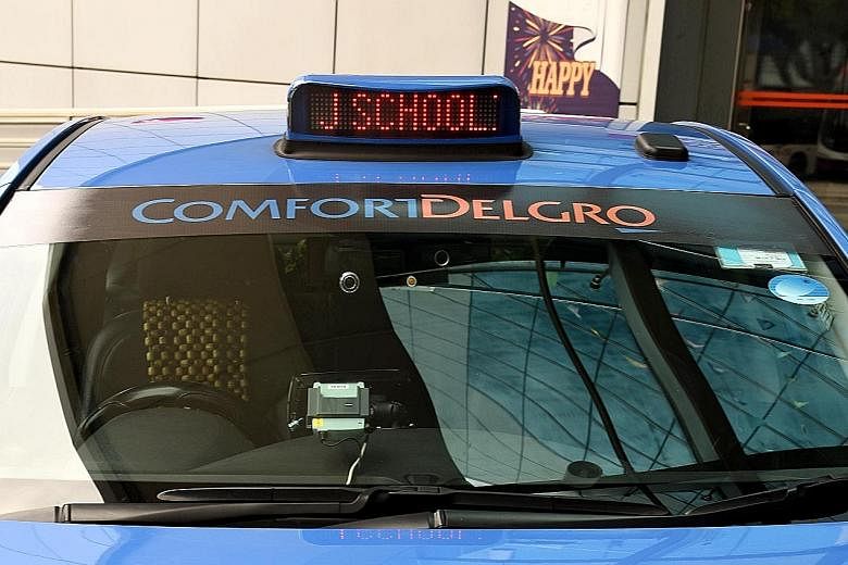 About 17,000 ComfortDelGro taxis will display "Our Pride J Schooling" on their rooftop signs until Sunday. The company also offered $10 off rides to those who wished to welcome the athlete at the airport this morning. Hours after Schooling's Olympic 