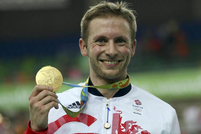 Olympics: Britain's Jason Kenny wins men's cycling keirin gold