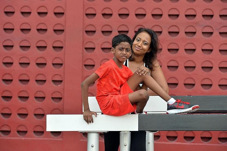 Ms Nirmala says Sashen was so inspired after watching Schooling's Olympic triumph, he wanted to go for a run immediately around the track at the stadium near home. The boy dreams of becoming a sprinter and smashing his own records, says his mother.