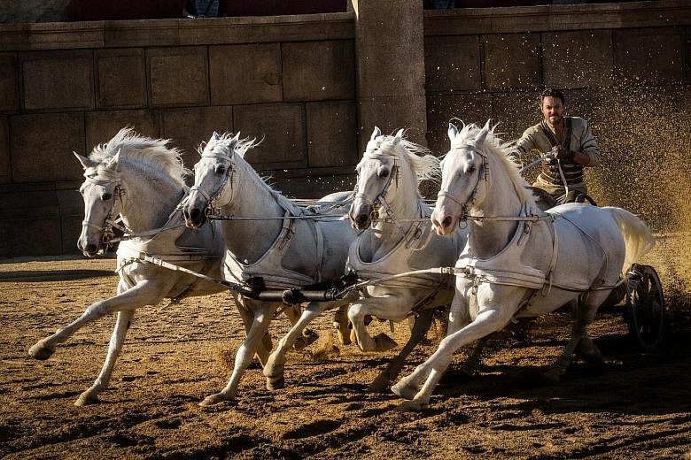 The horse chariot race is still the highlight of this latest adaptation of Ben-Hur.
