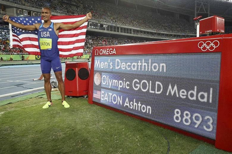 Thiam springs heptathlon surprise, Eaton retains decathlon crown - Olympic  News