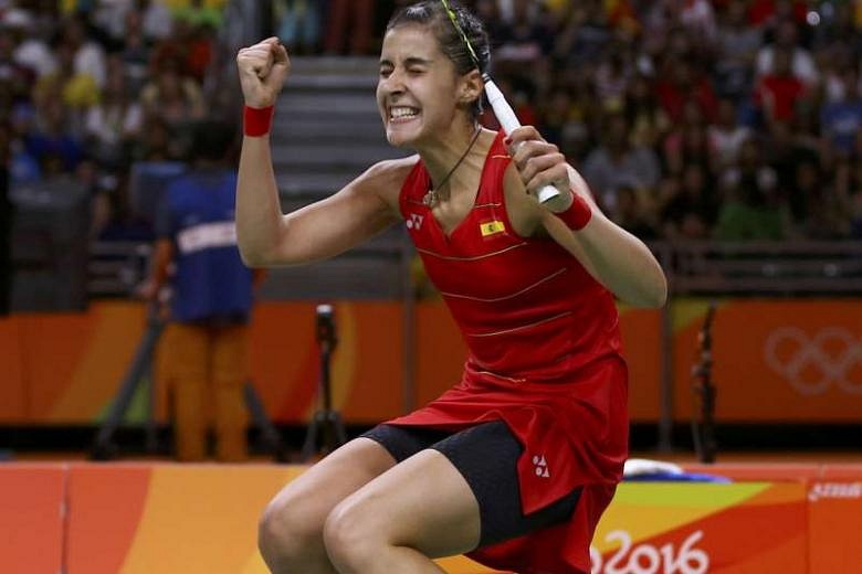 Olympics: Spain's Marin Defeats Sindhu To Win Badminton Singles Gold ...