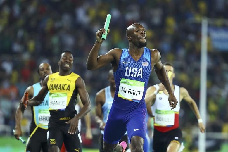 Olympics United States Reclaim Mens 4x400m Title The Straits Times