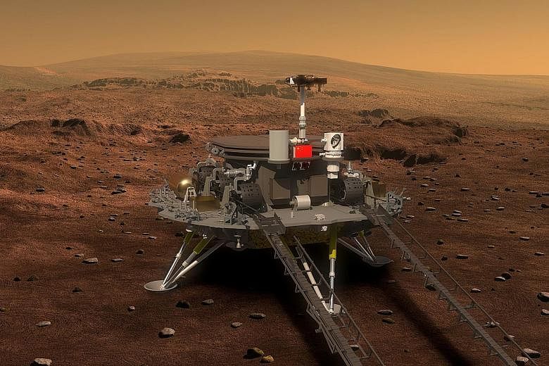 China's rover will have a remote sensing camera and a ground- penetrating radar to study the soil, environment and inner structure of Mars.