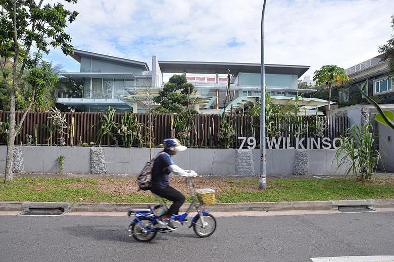 The freehold home at 79, Wilkinson Road was bought for $30 million late last month by Mr Yeah Hiang Nam. The sellers, Mr Ong Teck Beng and Mr Ong Tiong Seng, are directors of or have stakes in several marine services firms that are in receivership.