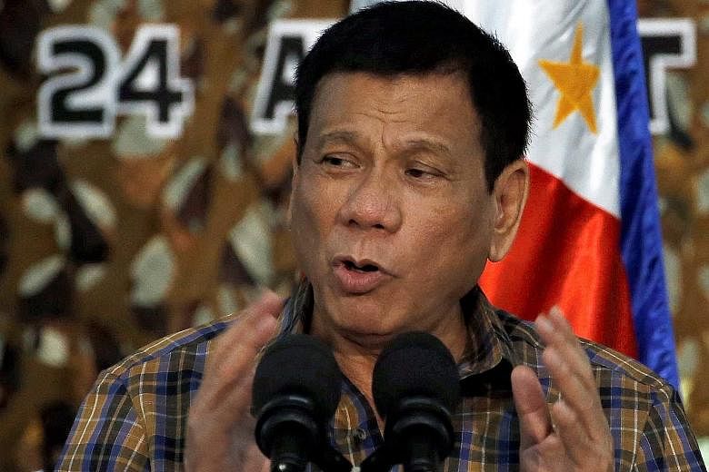 "It will be bloody" if China attacks the Philippines, says Mr Duterte.