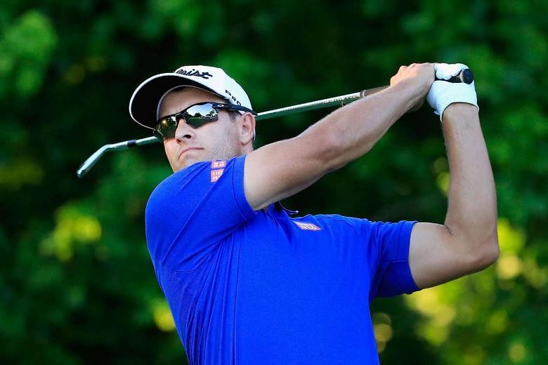Australian Adam Scott will tee off at Sentosa Golf Club's Serapong Course in January. The three-time Singapore Open champion will be making his first appearance here since 2012. 