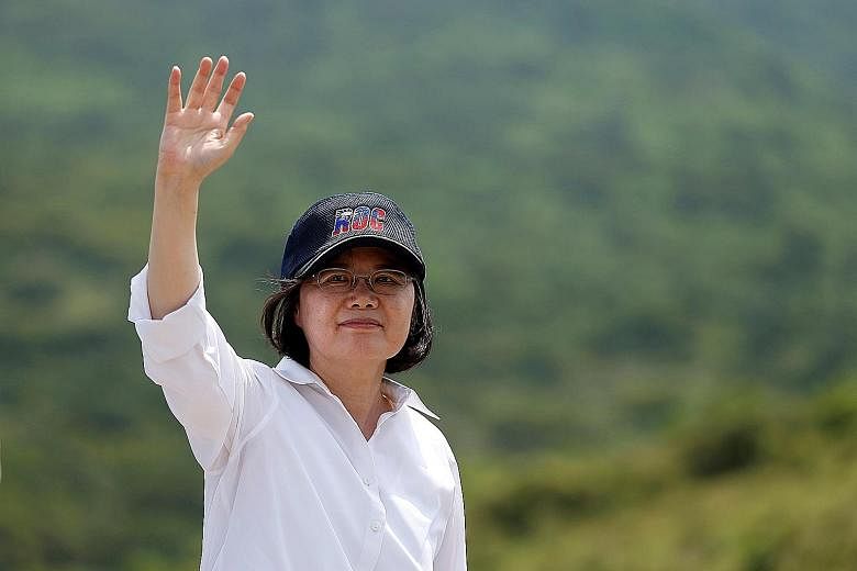 Ms Tsai's cautious start to her presidency has not endeared her to those Taiwanese voters who were hoping for quick action on reforms.