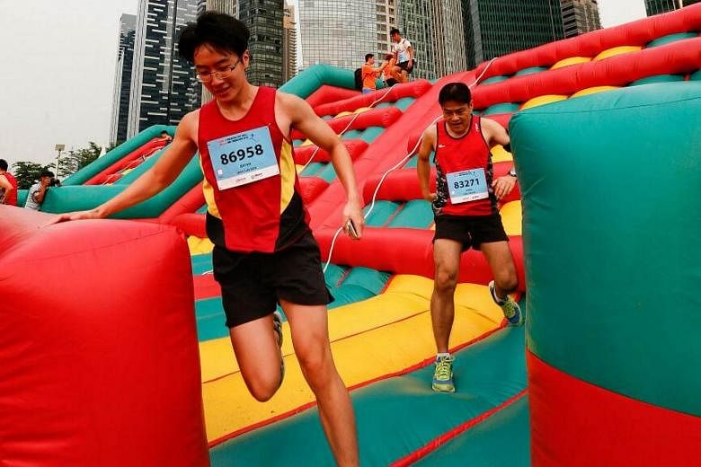 Record number of families at Safra run The Straits Times
