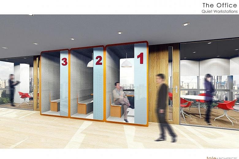 An artist's impressions of the new SSI (left and below). Factors that were considered, before the decision to move was made, included the accessibility of the new location, availability of space to carry out existing and planned functions, suitabilit