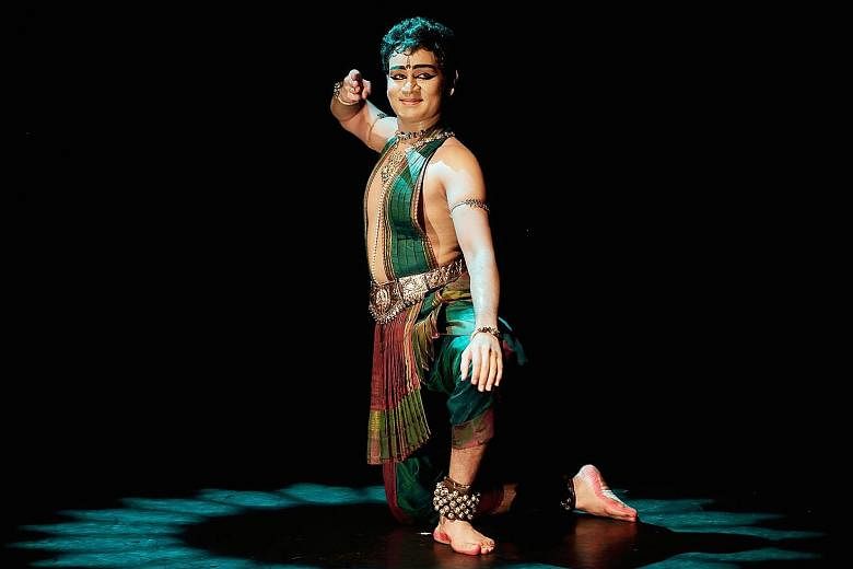 Apsaras Arts' principal dancer and resident choreographer Mohanapriyan Thavarajah is the only male performer in Dances Of Divinity.