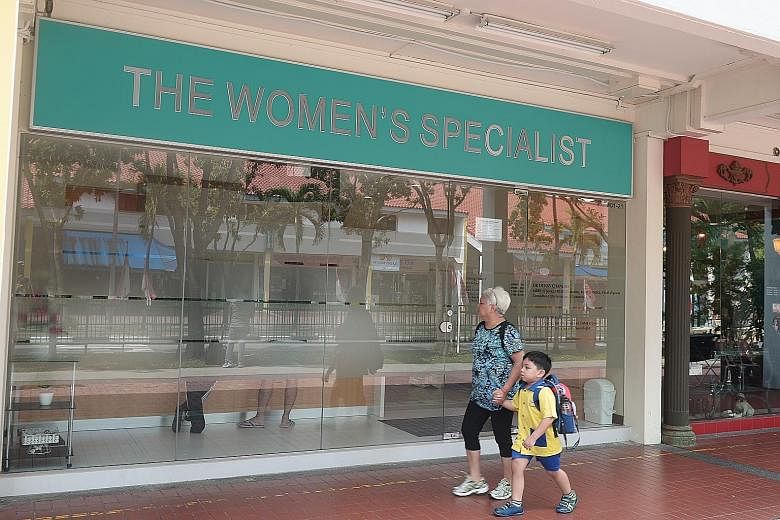 Several women's clinics, such as The Women's Specialist (above) in Aljunied, have reported more calls than usual as people sought information on Zika. On social media sites, some expectant mothers living in the affected area of Aljunied Crescent/Sims