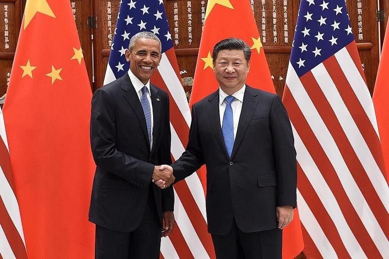 United States President Barack Obama and Chinese President Xi Jinping formally joined the Paris climate agreement yesterday at a ceremony in the Chinese city of Hangzhou. The move by the leaders of the world's two biggest polluters is a major step fo
