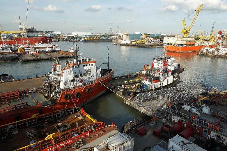 Swiber's shipyard in Singapore. Its fund-raising activities had accelerated as negative cash flow deepened. Swiber recorded a negative operating cash flow of US$204 million in 2008, followed by another negative cash flow of US$45.29 million in 2009 a