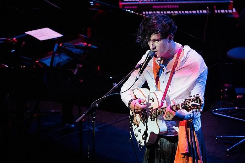 Singer- songwriters Lisa Hannigan and Patrick Wolf (above) at the double-bill.