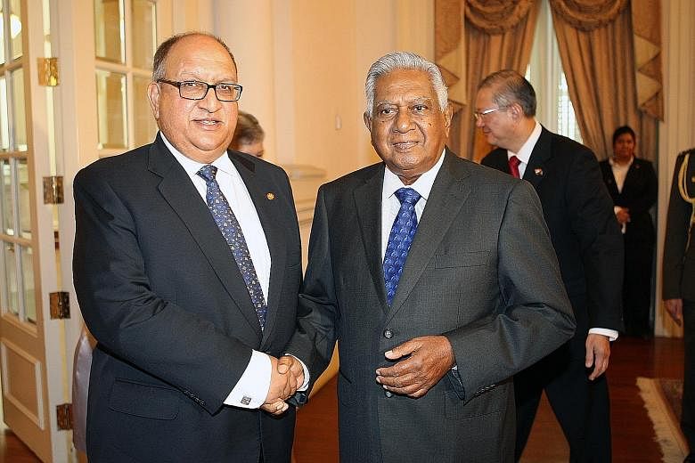 New Zealand's previous governor- general was Sir Anand Satyanand (left), an ethnic Indian. The current Governor-General, Sir Jerry Mateparae, is a Maori.