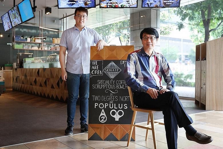 The senior Mr Kang started off as a coffee salesman in 1975 before building up his own coffee business. His son, Yi Yang, has expanded that empire with speciality coffee and cafes, with more concepts in the works.