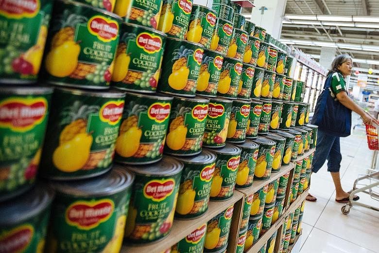 The strong performance of the Del Monte brand in the Philippines as well as the S&W brand in the rest of Asia helped to offset lower non-branded sales in the US, although revenue still dipped 2.8 per cent.
