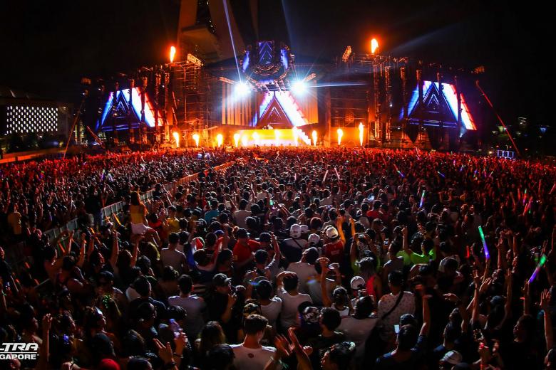 Electric atmosphere for Day 2 of Ultra Singapore music festival, after