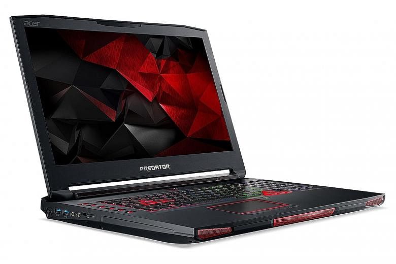 The Acer Predator 17X 17.3-inch laptop is relatively quiet for a high-end gaming laptop, even when running at full throttle.