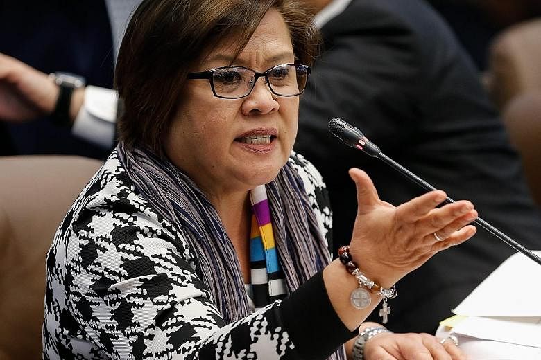 Back in 2009, as human rights commission chief, Ms de Lima opened investigations into Davao's "death squads".