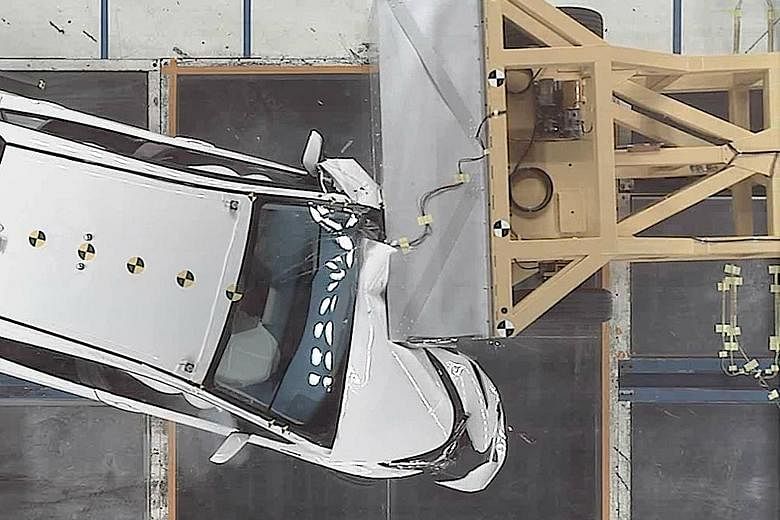 About half of the 1,600 crash tests carried out by Toyota in Japan last year were conducted at its Higashi-Fuji Technical Centre.