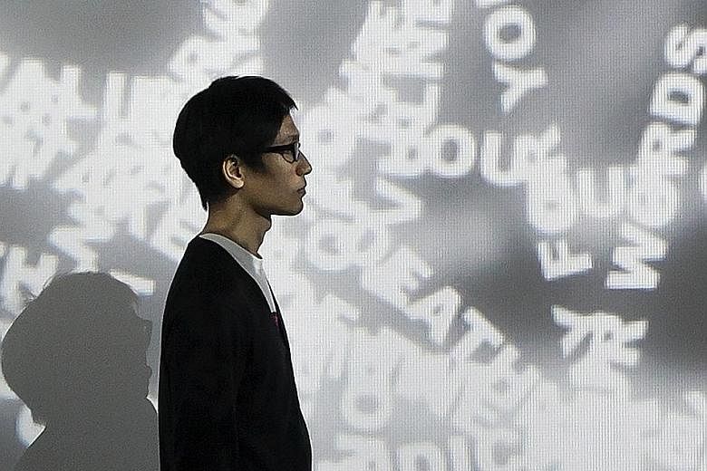 Immersive multimedia installation, Nothing, by Tsang Kin Wah (above) opened on Sept 9 at Hong Kong's M+ Pavilion.