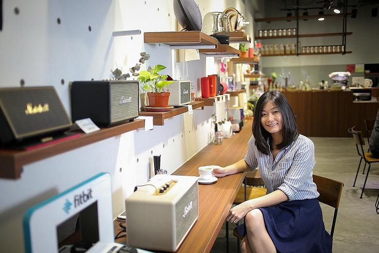 Miss Kristy Song is the founder of Zeppelin & Co, which has built up a steady following just three months after opening. Its open, casual nature made it a hangout for those looking for a place to meet.