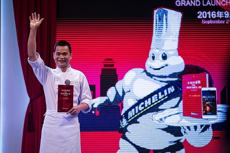T'ang Court's chef Justin Tan, whose six-table Cantonese restaurant at The Langham hotel has been given three Michelin stars.