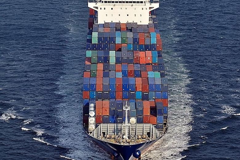 A Rickmers Maritime vessel. Rickmers Maritime Trust has announced a revised restructuring plan for its notes due next year, after taking feedback from note holders last week.