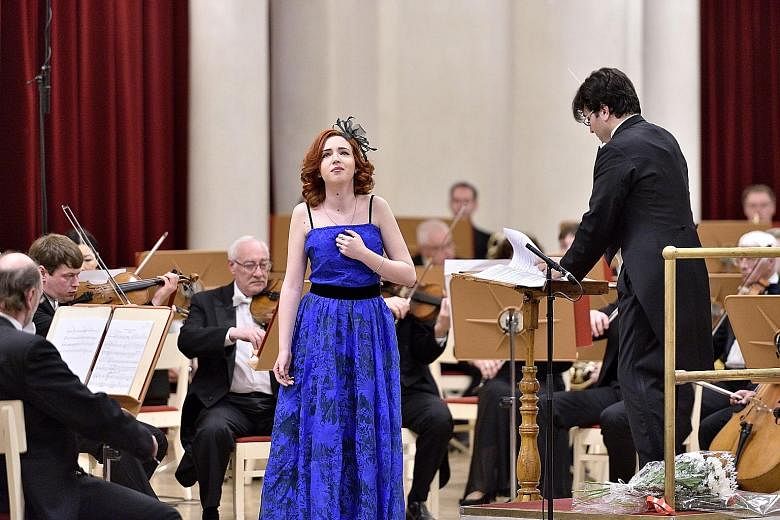 Russian mezzo-soprano Vasilisa Berzhanskaya performs in two concerts and gives a masterclass at the festival here.
