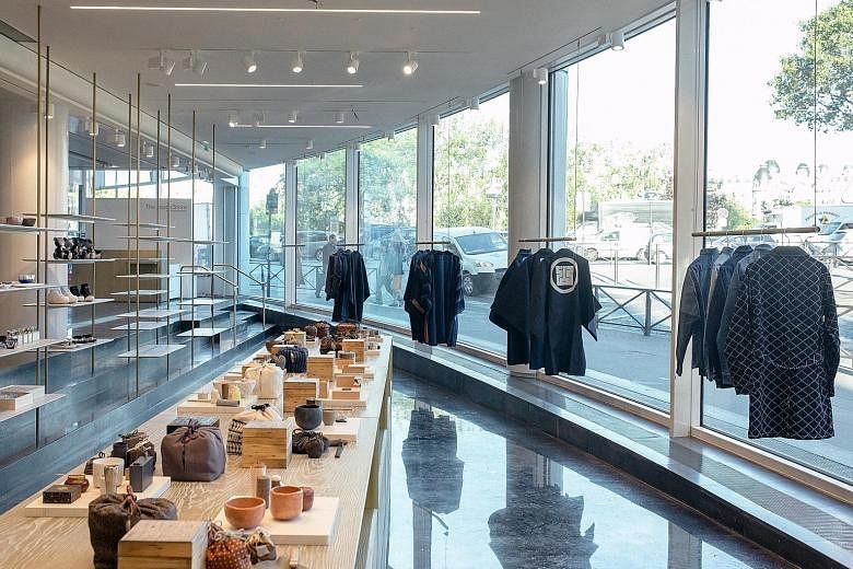 On Saturday, the Japan Store, at the Japanese cultural centre near the Eiffel Tower in Paris, is set to open its doors. Isetan Mitsukoshi Holdings, Japan's largest department store group, is distilling its vast offerings into a boutique-like space he