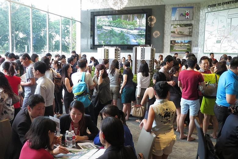 Crowds were drawn to the Forest Woods showflat preview, which started last weekend, due to the development's attractive location and pricing.