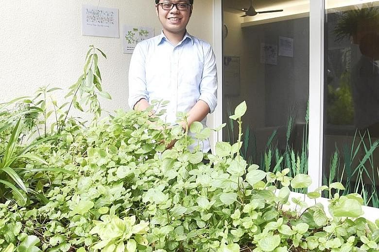 Mr Ng, 22, was diagnosed with schizophrenia at the age of 18. He was referred to the Early Psychosis Intervention Programme (EPIP) at the Institute of Mental Health, where he got better after receiving help. He now works part-time at the EPIP.