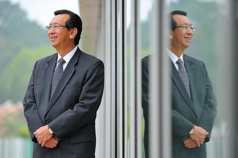 The Sembcorp Gayatri Power Complex (above) in Andhra Pradesh was the largest foreign direct investment-driven project on a single site in the thermal energy sector in India. Sembcorp CEO Tang Kin Fei (right) remains confident that large economies lik