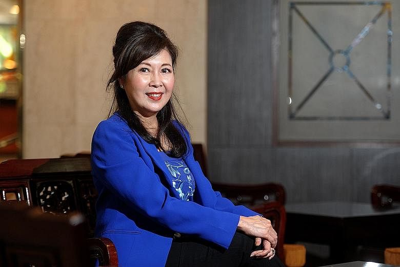 Mrs Hwang said her way of dealing with gender discrimination at the workplace was not to see it as a hindrance.
