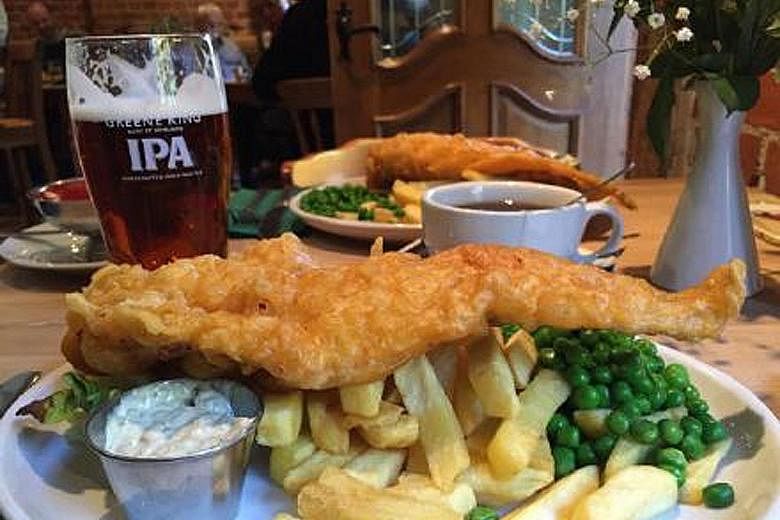 Fish and chips and the Greene King IPA beer that Mr Xi tried in Britain have since been ordered by almost every Chinese customer to the pub, The Plough at Cadsden.