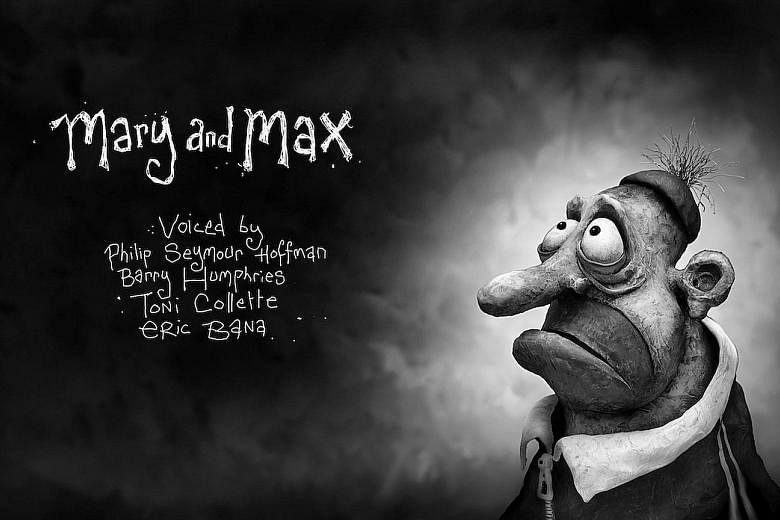 Mary And Max describes the pen-pal relationship between Mary, an Australian girl neglected at home and bullied at school, and Max, an overweight New Yorker on the autistic spectrum.