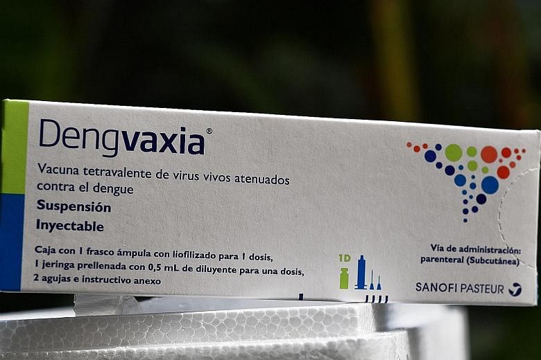 Dengvaxia, the world's first dengue vaccine, is administered in three doses over a year. Studies have shown it is effective up to four years from the administration of the last dose.