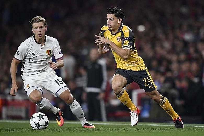 Arsenal right-back Hector Bellerin is said to be keen on joining Manchester City. He would be reunited with Pep Guardiola, who coached Barcelona during Bellerin's time at the famous La Masia youth set-up.